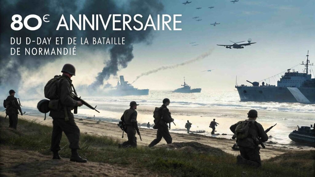 80eme anniversaire du débarquement en Normandie